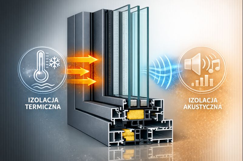 Izolacja stolarki aluminiowej